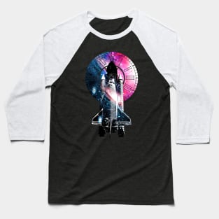 Space Travel Baseball T-Shirt